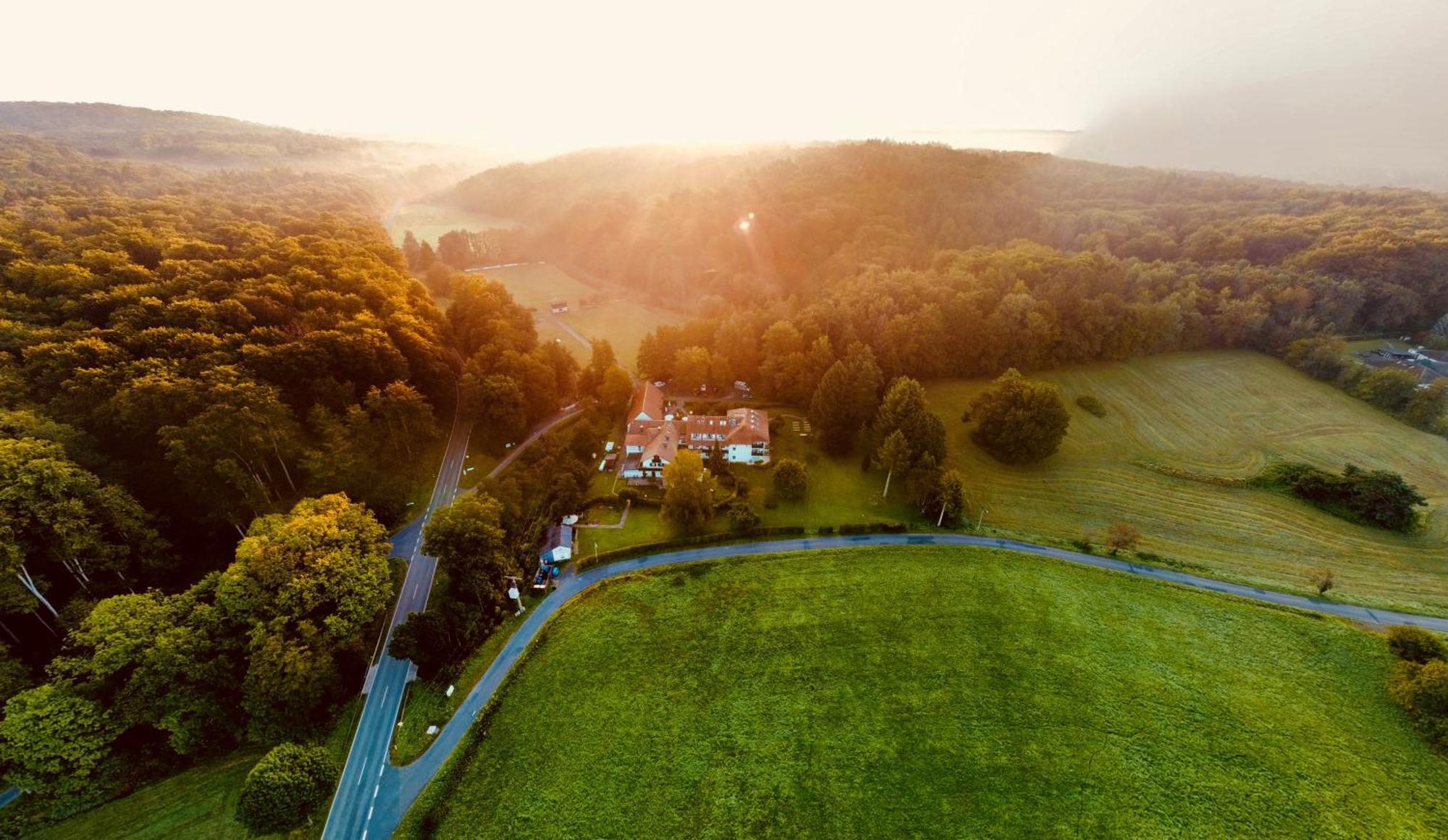 Landhotel Waldhaus Laubach  Buitenkant foto